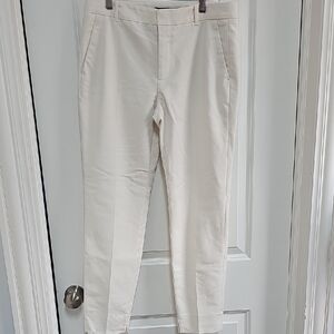 Zara Cream Chinos Classic Flat Front Design